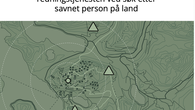 Ny veileder for søk etter savnet: Vi søker ikke etter sirkler – vi søker etter mennesker
